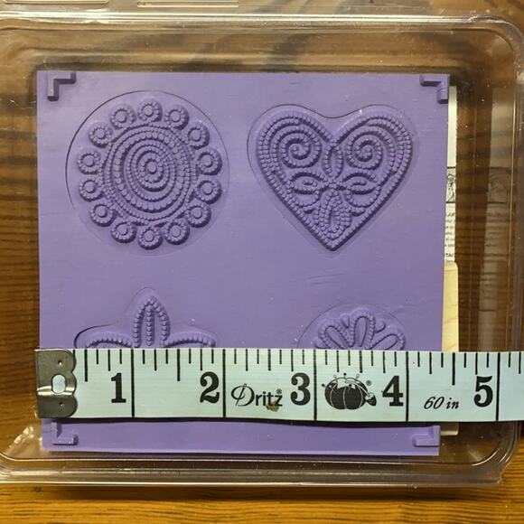 Stampin’ Up! “Polka Dot Punches” Rubber Stamp Kit UNUSED - Picture 10 of 10